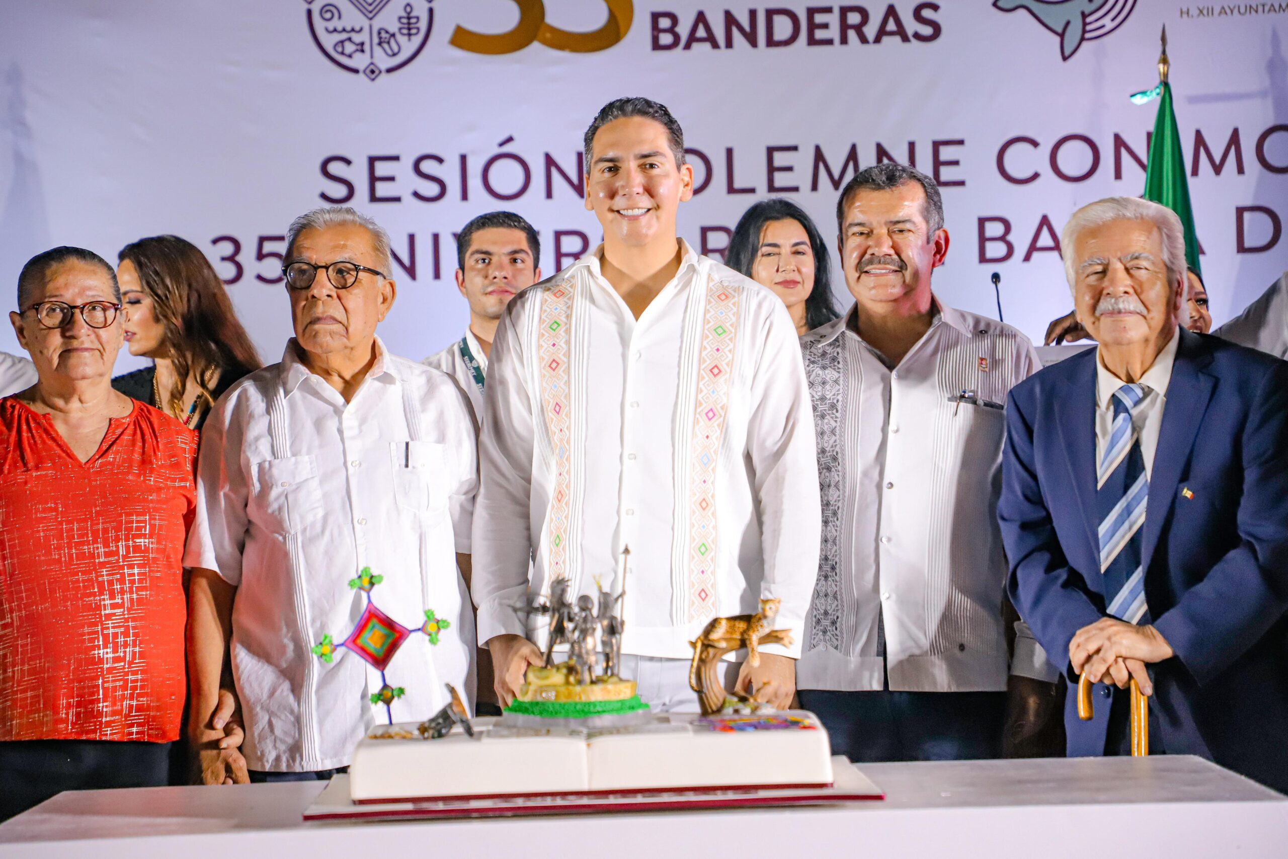 Bahía de Banderas celebra su 35° aniversario con un emotivo mensaje del presidente Héctor Santana